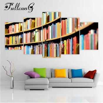 FULLCANG 5pcs diy diamond painting "bookshelf" full square drill cross stitch mosaic 3d embroidery multi-picture hobby G1157
FULLCANG 5pcs diy diamond painting "bookshelf" full square drill cross stitch mosaic 3d embroidery multi-picture hobby G1157