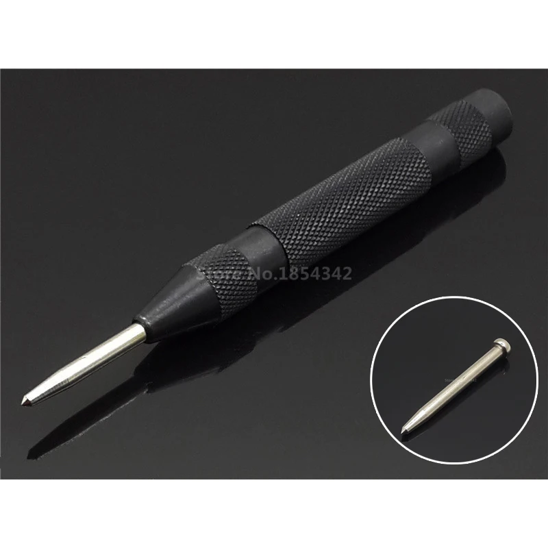 1Pcs HSS Center Punch Stator punching Automatic Center Pin Spring Loaded Marking Drilling Tool Starting Holes Dot prick Chisel
1Pcs HSS Center Punch Stator punching Automatic Center Pin Spring Loaded Marking Drilling Tool Starting Holes Dot prick Chisel
