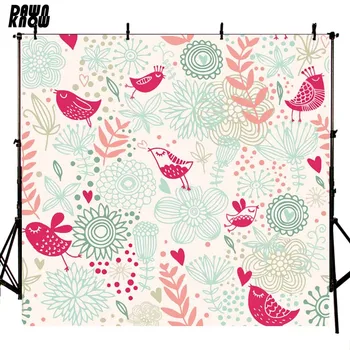 DAWNKNOW Birdie Flower Vinyl Photography Background For Baby New Fabric Polyester Backdrop For Wedding Photo Studio F2757
DAWNKNOW Birdie Flower Vinyl Photography Background For Baby New Fabric Polyester Backdrop For Wedding Photo Studio F2757