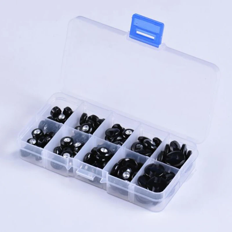 100pcs 9-15mm Black Round Sewing Eyes Plastic Eyes for Dolls Making Toys Teddy Bear Dolls Eyes Amigurumi Making Accessories
100pcs 9-15mm Black Round Sewing Eyes Plastic Eyes for Dolls Making Toys Teddy Bear Dolls Eyes Amigurumi Making Accessories