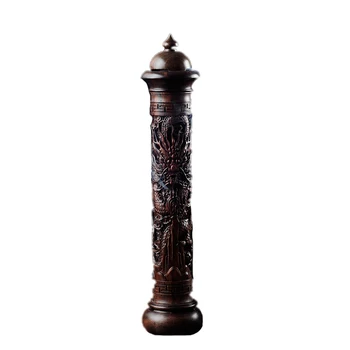 With Lanshan Sandalwood Incense Sticks Height 29CM Handmade Ebony Wood Dragon Sculpture Stick Incense Burner Holder Censer S $
With Lanshan Sandalwood Incense Sticks Height 29CM Handmade Ebony Wood Dragon Sculpture Stick Incense Burner Holder Censer S $