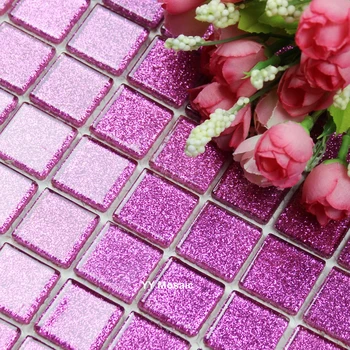 Romantic Shiny Pink Glass Mosaic Tile for Kithcen bathroom Wall Tile Floor Tile Makeup Room Showroom Decoration
Romantic Shiny Pink Glass Mosaic Tile for Kithcen bathroom Wall Tile Floor Tile Makeup Room Showroom Decoration