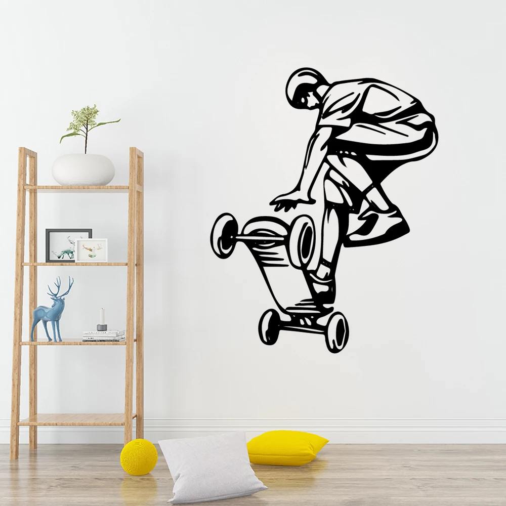 Modern Skateboarding Wall Art Decal Decoration Fashion Sticker Pvc Wall Decals Wall Decals
Modern Skateboarding Wall Art Decal Decoration Fashion Sticker Pvc Wall Decals Wall Decals