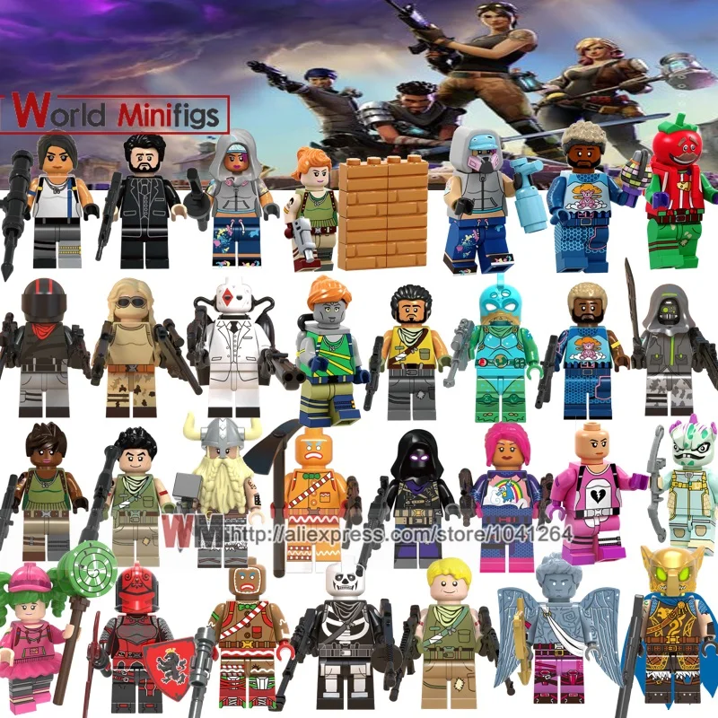 Single Sale Game Battle Royale Black Weapon Blue Team Leader Teknique Raven Reaper Building Blocks Educational Toys for children
Single Sale Game Battle Royale Black Weapon Blue Team Leader Teknique Raven Reaper Building Blocks Educational Toys for children