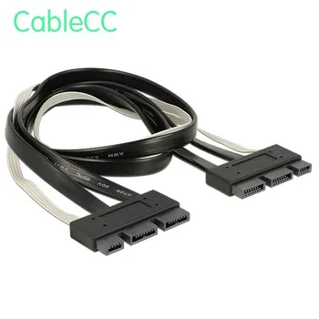 SFF-8639 PCI-E SATA 3.2 Express 18pin (7+7+4) Male to Express 18pin Male Data Raid Cable 50cm
SFF-8639 PCI-E SATA 3.2 Express 18pin (7+7+4) Male to Express 18pin Male Data Raid Cable 50cm