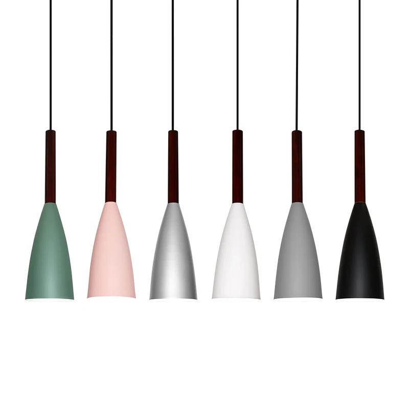 Nordic Pendant Lights For Home Lighting Modern Hanging Lamp Wooden Aluminum Lampshade LED Bulb Bedroom Kitchen Light Dining Room
Nordic Pendant Lights For Home Lighting Modern Hanging Lamp Wooden Aluminum Lampshade LED Bulb Bedroom Kitchen Light Dining Room