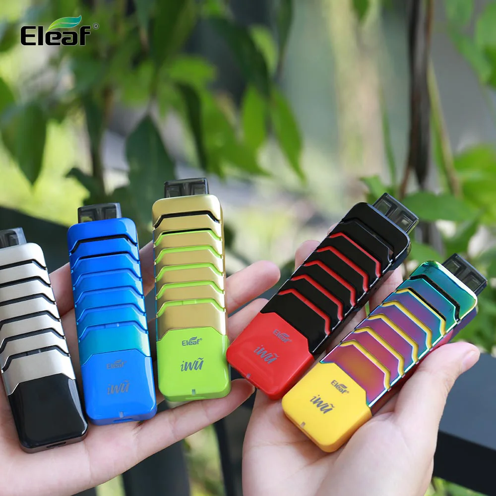 Original 15W Eleaf iWu Kit With 2ml iWu Cartridge Vape Kit 700mah Battery Mod Electronic Cigarette
Original 15W Eleaf iWu Kit With 2ml iWu Cartridge Vape Kit 700mah Battery Mod Electronic Cigarette