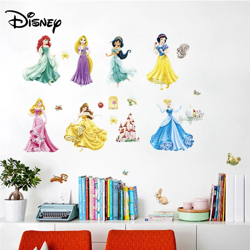 Disney stickers children's room girls bedroom cartoon Princess baby room bedside kindergarten decorative stickers
Disney stickers children's room girls bedroom cartoon Princess baby room bedside kindergarten decorative stickers