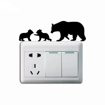 Bear-15 Mother Bear And Baby Bears Switch Sticker - Grizzly Bear Wall Sticker for Kids Room Home Wallpaper
Bear-15 Mother Bear And Baby Bears Switch Sticker - Grizzly Bear Wall Sticker for Kids Room Home Wallpaper