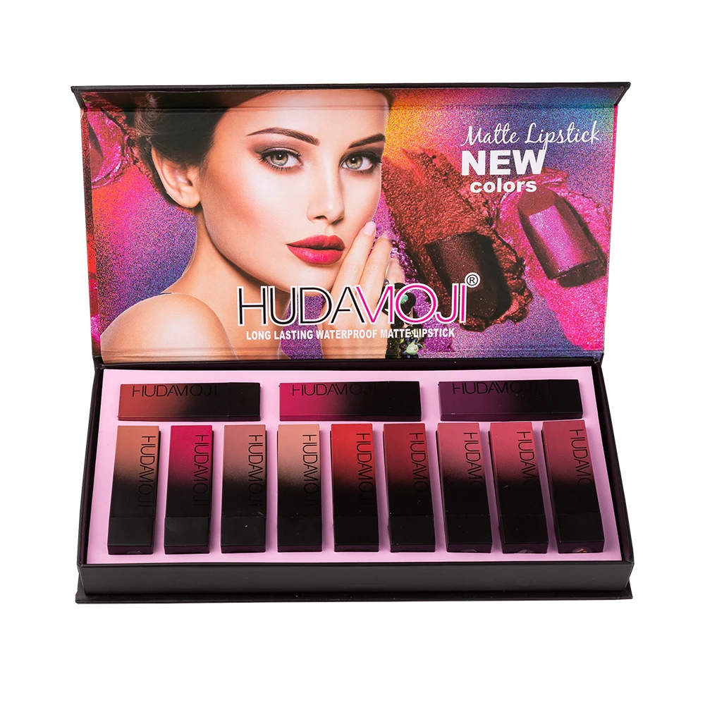 12 Color Nude Matte Lipstick Set Multi-color One Box Durable Long-lasting Non-marking Charm Lipstick Matte Lipstick TSLM1
12 Color Nude Matte Lipstick Set Multi-color One Box Durable Long-lasting Non-marking Charm Lipstick Matte Lipstick TSLM1