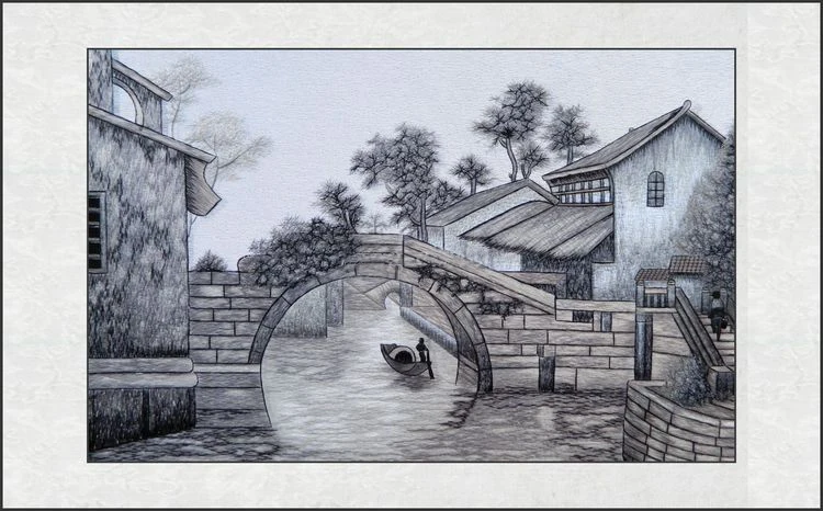 Finished embroidery pure silk one side Chinese Style No Frame home decoration paintings of Jiangnan Water Bridge in Zhouzhuang
Finished embroidery pure silk one side Chinese Style No Frame home decoration paintings of Jiangnan Water Bridge in Zhouzhuang