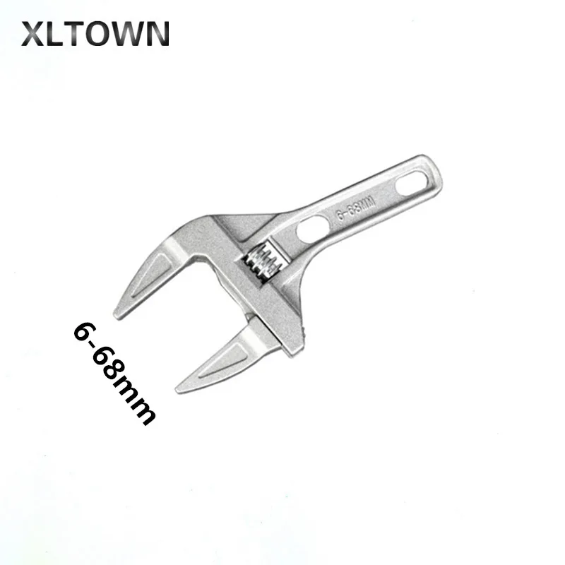 Multi-function adjustable wrench large opening bathroom hose special wrench Short handle design adjustable wrench
Multi-function adjustable wrench large opening bathroom hose special wrench Short handle design adjustable wrench