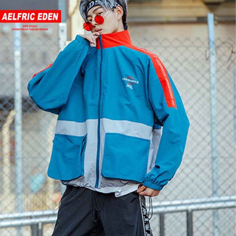 Aelfric Eden Casual Men Jacket 2018 Winter Sleeve Letter Color Block Big Pockets Patchwork Hip Hop Jackets Coats Streetwear F516
Aelfric Eden Casual Men Jacket 2018 Winter Sleeve Letter Color Block Big Pockets Patchwork Hip Hop Jackets Coats Streetwear F516
