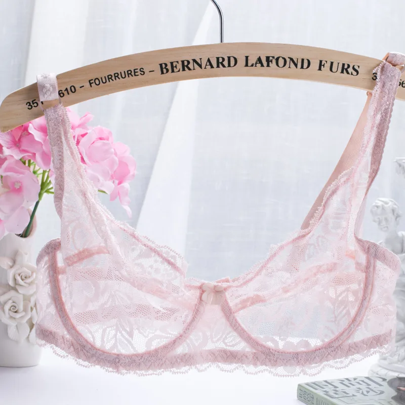 New Transparent Women's Lingerie Underwire Underwear Non-Padded Sexy Bra Plus Size 34 36 38 40 B C Lace Bralette See Through Bra
New Transparent Women's Lingerie Underwire Underwear Non-Padded Sexy Bra Plus Size 34 36 38 40 B C Lace Bralette See Through Bra
