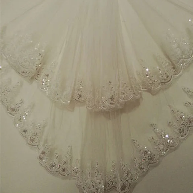 Short Cheap 75cm Long Lace Appliques Elegant Tulle Two-Layer Wedding Bridal Veil Long Wedding Veil With Comb
Short Cheap 75cm Long Lace Appliques Elegant Tulle Two-Layer Wedding Bridal Veil Long Wedding Veil With Comb