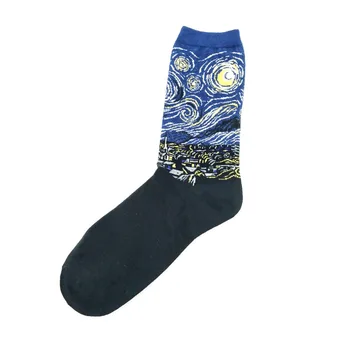 1 Pair Retro Vintage Modern Renaissance Van Gogh Starry Night Art Oil Painting Socks Funny Novelty Socks
1 Pair Retro Vintage Modern Renaissance Van Gogh Starry Night Art Oil Painting Socks Funny Novelty Socks