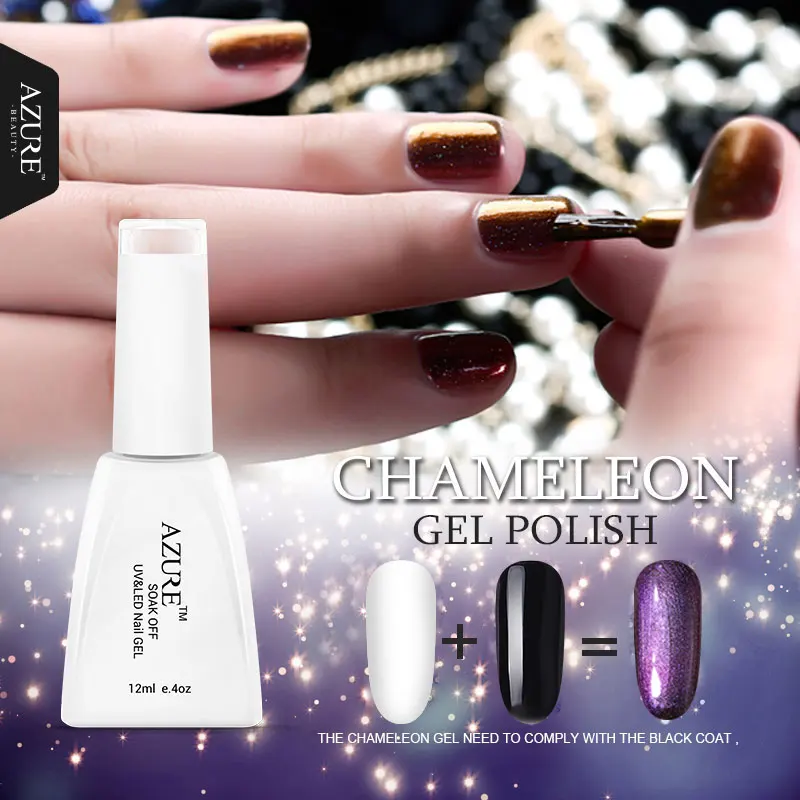 Azure Beauty 12ML Chemelon Phantom Nail Gel Lacquer Soak Off UV Gel Shining Color Gel Lacquer Need Black Color For Base Nail Gel
Azure Beauty 12ML Chemelon Phantom Nail Gel Lacquer Soak Off UV Gel Shining Color Gel Lacquer Need Black Color For Base Nail Gel