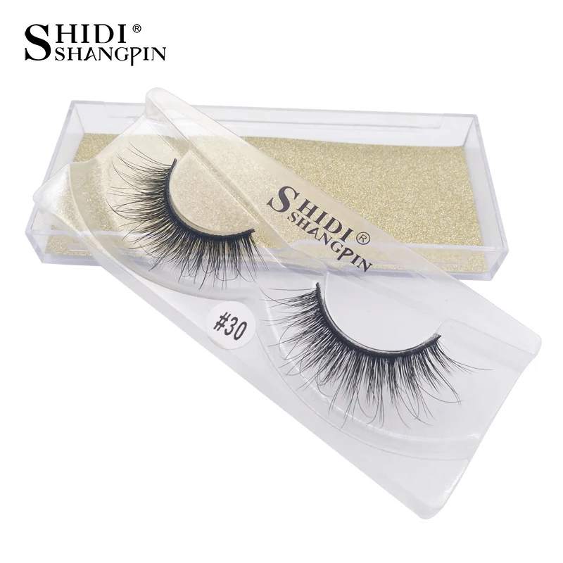SHIDISHANGPIN 1 box 3d mink eyelash 1 pair false eyelashes natural long mink lashes handmade volume makeup eyelash #30
SHIDISHANGPIN 1 box 3d mink eyelash 1 pair false eyelashes natural long mink lashes handmade volume makeup eyelash #30