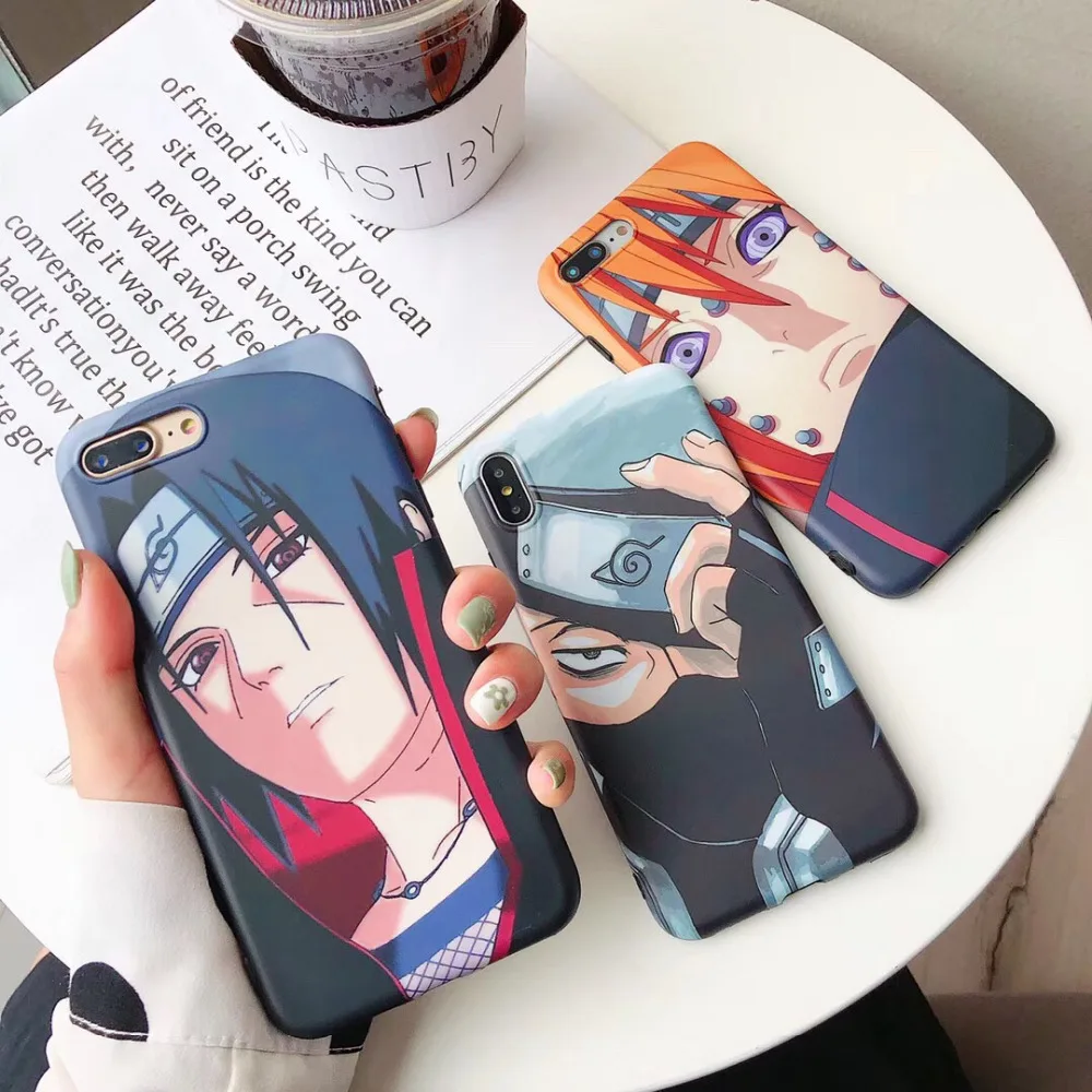 Maosenguoji Naruto Kakashi Uchiha Itachi Yahiko Fashion soft Mobile Phone Case for iphone 6 6s 7 7plus 8 8plus X XR XS MAX cover
Maosenguoji Naruto Kakashi Uchiha Itachi Yahiko Fashion soft Mobile Phone Case for iphone 6 6s 7 7plus 8 8plus X XR XS MAX cover