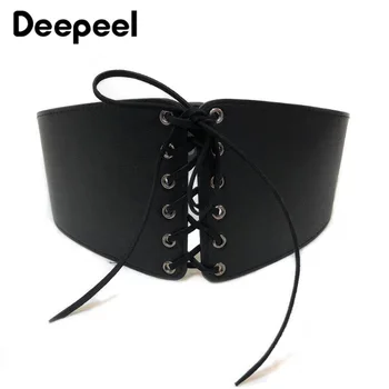 Deepeel 1pc Vintage Stretch Elastic Waist Cummerbunds Imitation Leather Wide Belt Shirt Dress Ladies Decorative Craft Accessory
Deepeel 1pc Vintage Stretch Elastic Waist Cummerbunds Imitation Leather Wide Belt Shirt Dress Ladies Decorative Craft Accessory