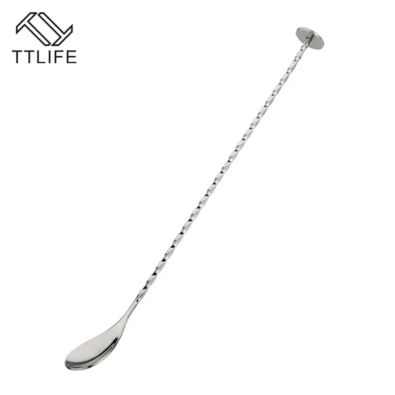 TTLIFE Stainless Steel Threaded Bar Spoon Swizzle Stick Coffee Cocktail Mojito Wine Spoons Barware Bartender Tools Accessories
TTLIFE Stainless Steel Threaded Bar Spoon Swizzle Stick Coffee Cocktail Mojito Wine Spoons Barware Bartender Tools Accessories