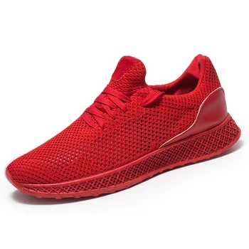 Tennis Shoes For Men 2019 Hot Arrival Summer Men's Soft Comfortable Sneakers Stable Wear Non-slip Gym Sport Shoes Men Red Shoes
Tennis Shoes For Men 2019 Hot Arrival Summer Men's Soft Comfortable Sneakers Stable Wear Non-slip Gym Sport Shoes Men Red Shoes
