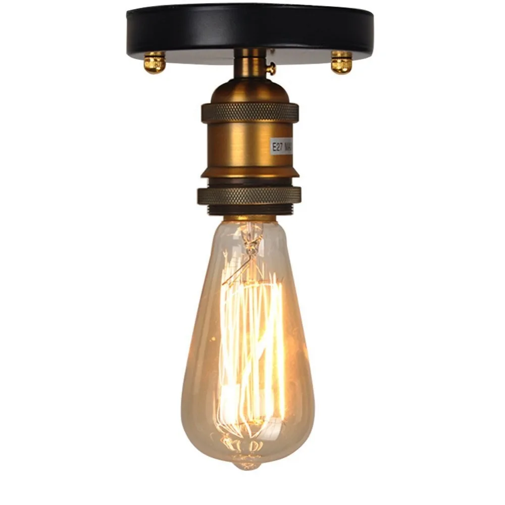 Vintage Ceiling Light Retro Flush Mount E27 fitting Antique Sconce ceiling Lamp Industrial Country Style For Restaurant Bar Cafe
Vintage Ceiling Light Retro Flush Mount E27 fitting Antique Sconce ceiling Lamp Industrial Country Style For Restaurant Bar Cafe
