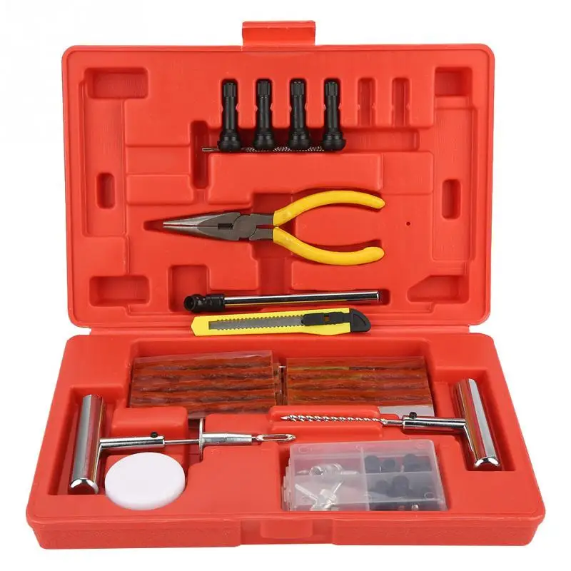 Tire Repair Kit Tyre Repairing Tool Set for Automobiles Motorcycles with Box new hot
Tire Repair Kit Tyre Repairing Tool Set for Automobiles Motorcycles with Box new hot
