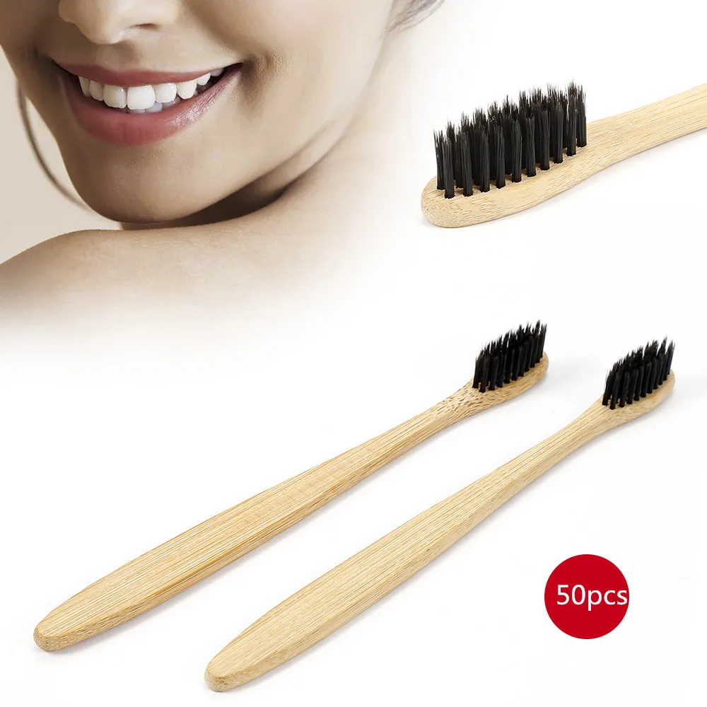 WholeSale 50Pcs/lot Bamboo Toothbrush Environmental Portable Tongue Cleaner Oral Hygiene Care Soft Bristle Wooden Tooth Brushes
WholeSale 50Pcs/lot Bamboo Toothbrush Environmental Portable Tongue Cleaner Oral Hygiene Care Soft Bristle Wooden Tooth Brushes