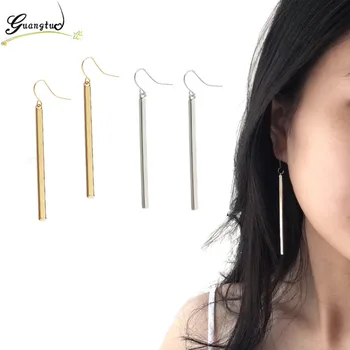 Gold & Silver Long Vertical Bar Drop Earrings For Women Minimalist Piercing Jewelry Geometric Dangle Earrings Brincos Bijoux
Gold & Silver Long Vertical Bar Drop Earrings For Women Minimalist Piercing Jewelry Geometric Dangle Earrings Brincos Bijoux