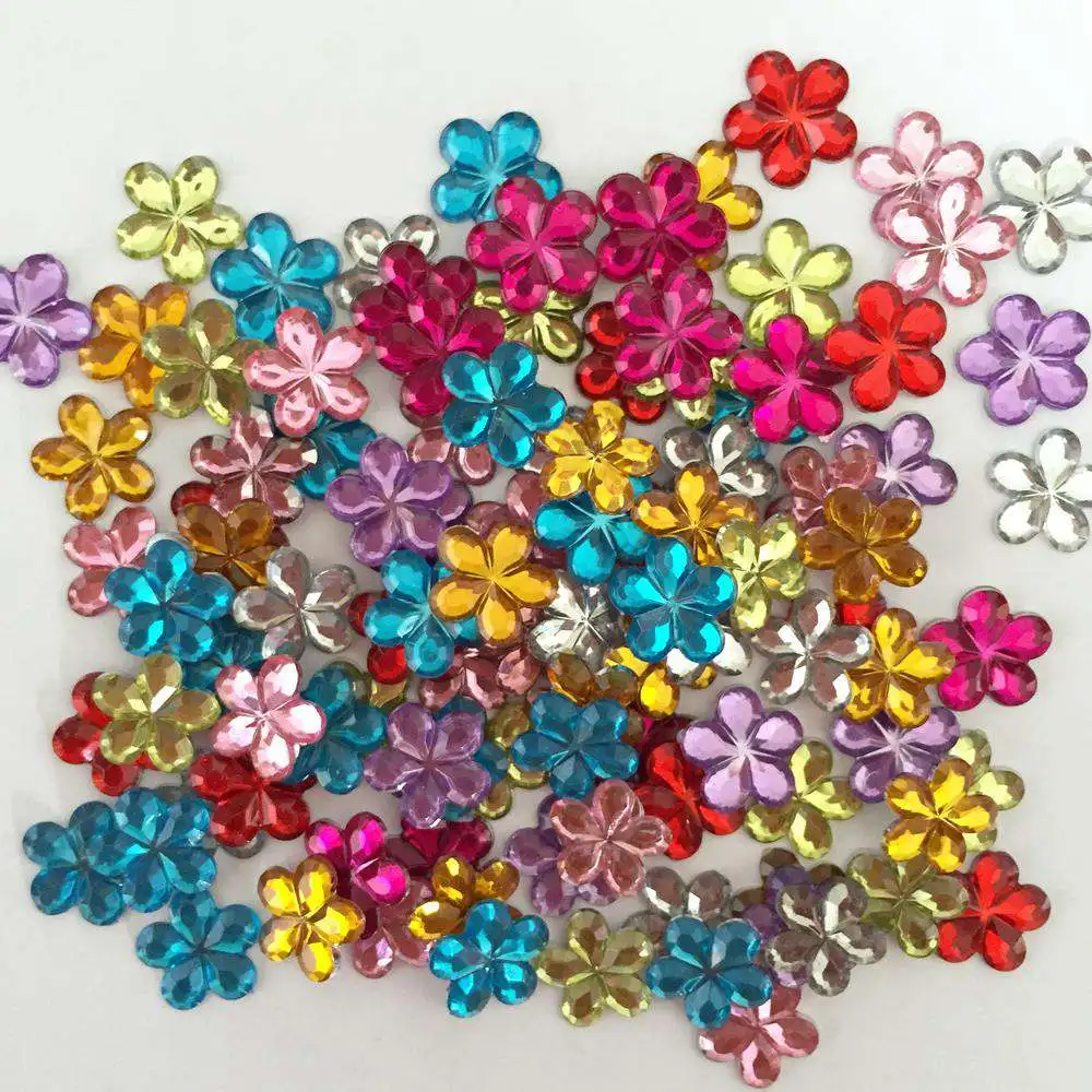 DIY 100pcs 10mm flower Acrylic plum blossom FlatBack Scrapbook Craft Wedding decoration B01
DIY 100pcs 10mm flower Acrylic plum blossom FlatBack Scrapbook Craft Wedding decoration B01