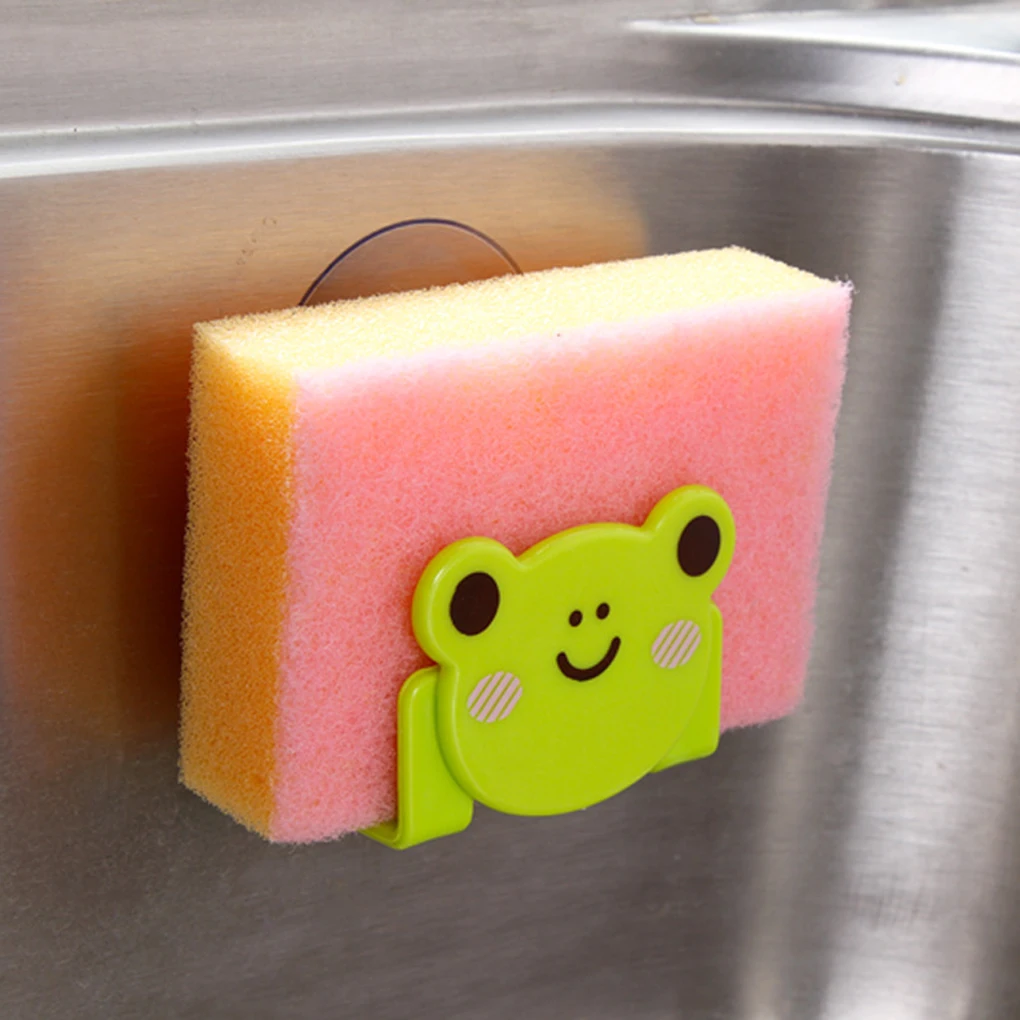 Attractive Holder Cartoon With Strong Suction Cup Scrubbers Kitchen Sink Sponge Dish Cloth
Attractive Holder Cartoon With Strong Suction Cup Scrubbers Kitchen Sink Sponge Dish Cloth