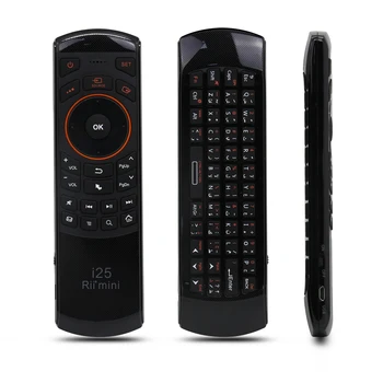 Genuine Rii mini i25 2.4GHz Wireless Russian Keyboard Fly Air Mouse Ergonomic Remote Controller for Tablet PC Android TV Box
Genuine Rii mini i25 2.4GHz Wireless Russian Keyboard Fly Air Mouse Ergonomic Remote Controller for Tablet PC Android TV Box
