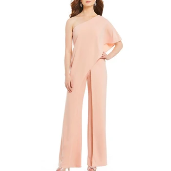 2019 Elegant Women Fashion One Shoulder Slash Neck High Waist Casual Lady Wide Leg Asymmetric Split Jump suits Pants S4
2019 Elegant Women Fashion One Shoulder Slash Neck High Waist Casual Lady Wide Leg Asymmetric Split Jump suits Pants S4