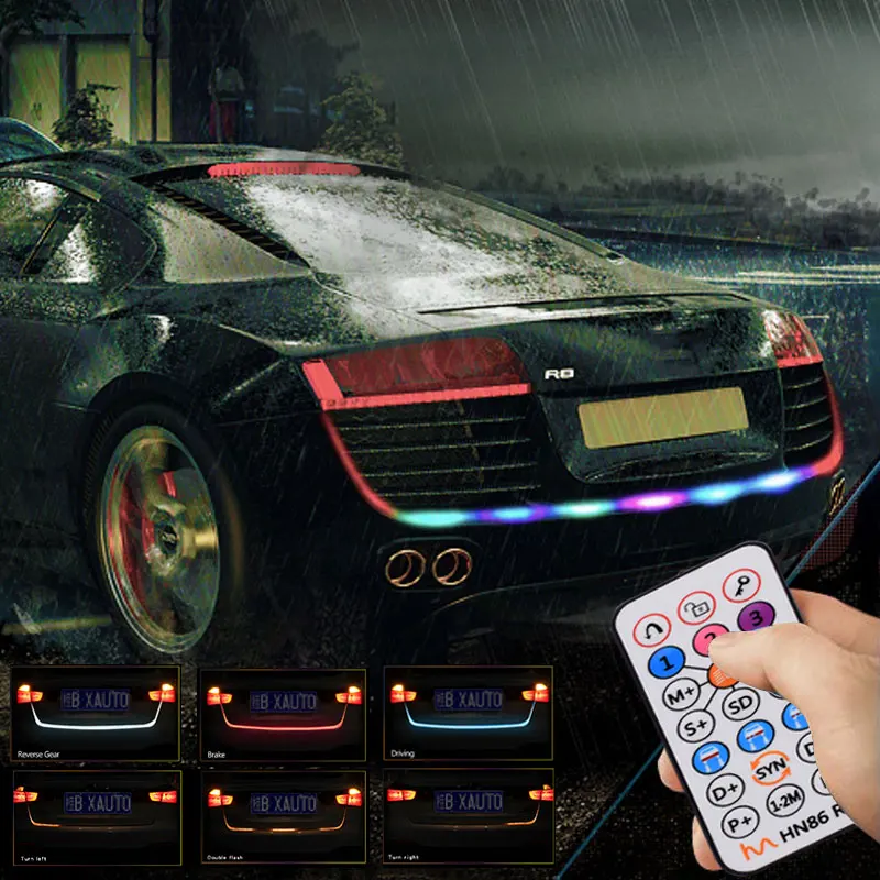 RGB Undercarriage Floating Led Wireless Controller Dynamic Streamer Turn Signal Tail LED Warning Light Luggage Compartment Light
RGB Undercarriage Floating Led Wireless Controller Dynamic Streamer Turn Signal Tail LED Warning Light Luggage Compartment Light