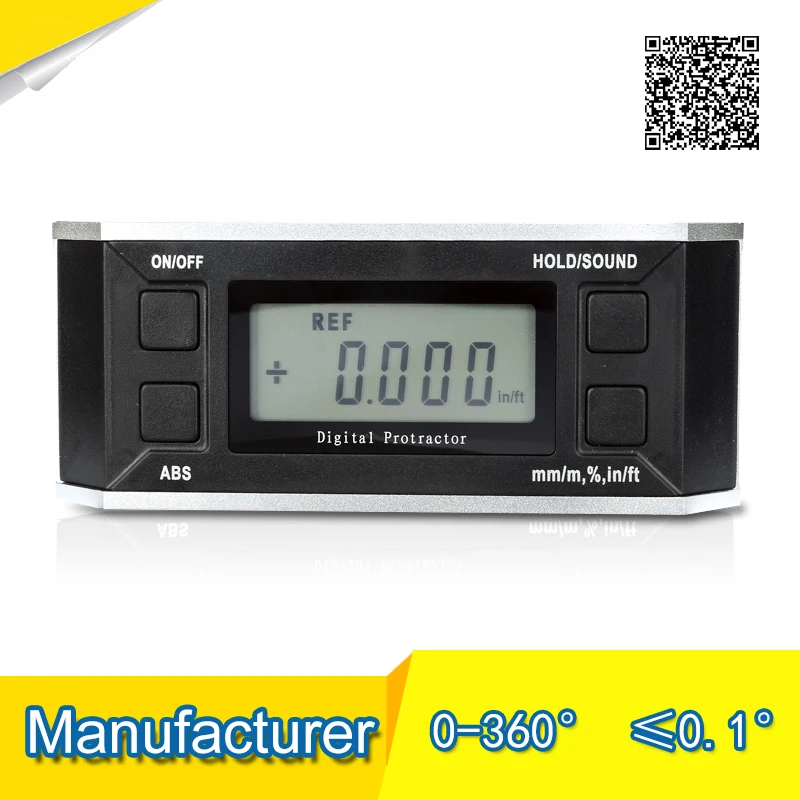 Free shipping 360degree 0.05 Digital Inclinometer electronic protractor digital magnetic level bevel protractor inclinometer
Free shipping 360degree 0.05 Digital Inclinometer electronic protractor digital magnetic level bevel protractor inclinometer
