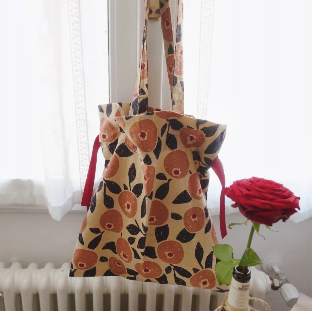 Original hand made shoulder bag cartoon pear pattern refreshing simple shopping bag women's daily cloth bag
Original hand made shoulder bag cartoon pear pattern refreshing simple shopping bag women's daily cloth bag