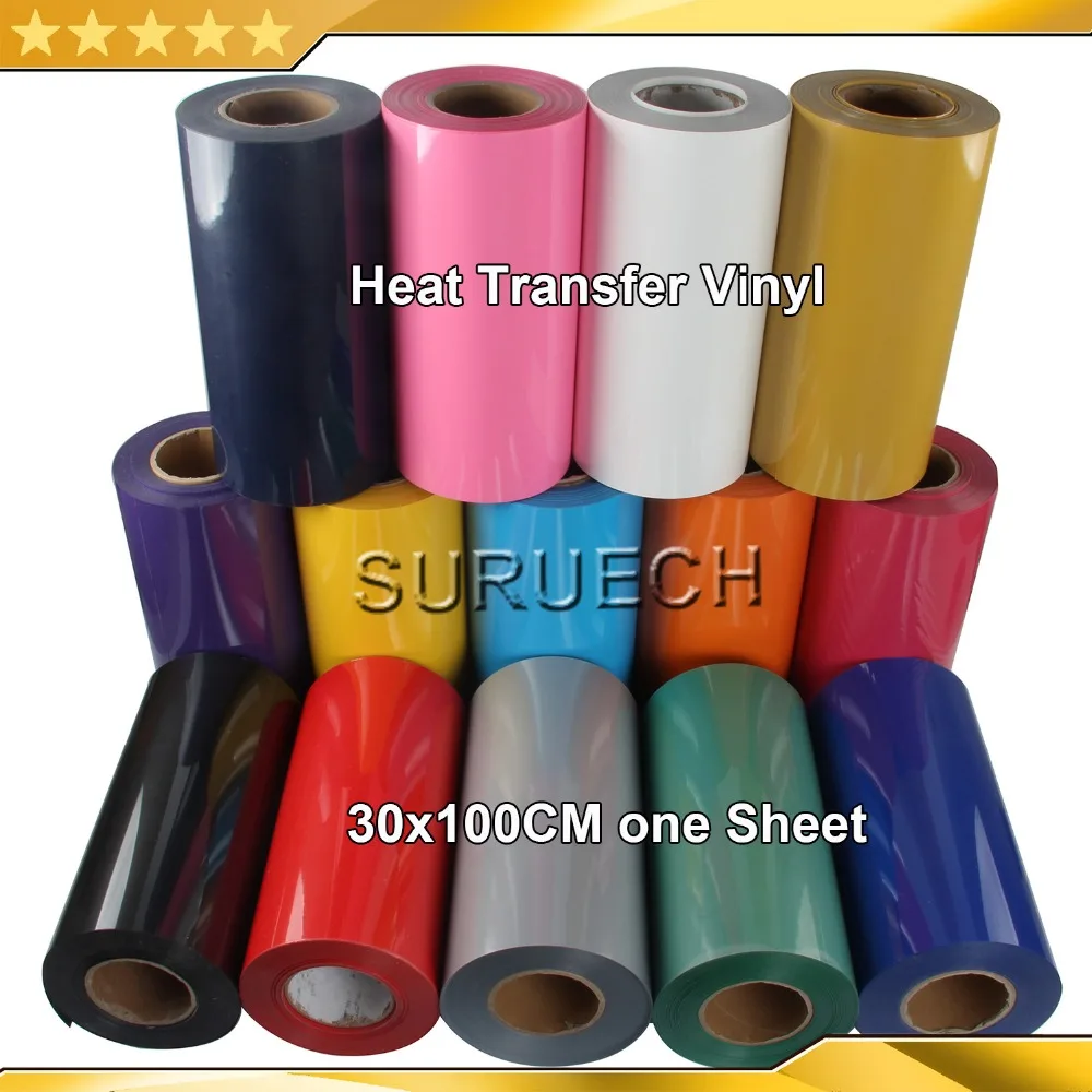 Free Shipping 30x100cm (12"x40") PVC Heat Transfer Vinyl Heat Press Machine Cutting Plotter Cutter T-shirt DIY Foil Film
Free Shipping 30x100cm (12"x40") PVC Heat Transfer Vinyl Heat Press Machine Cutting Plotter Cutter T-shirt DIY Foil Film