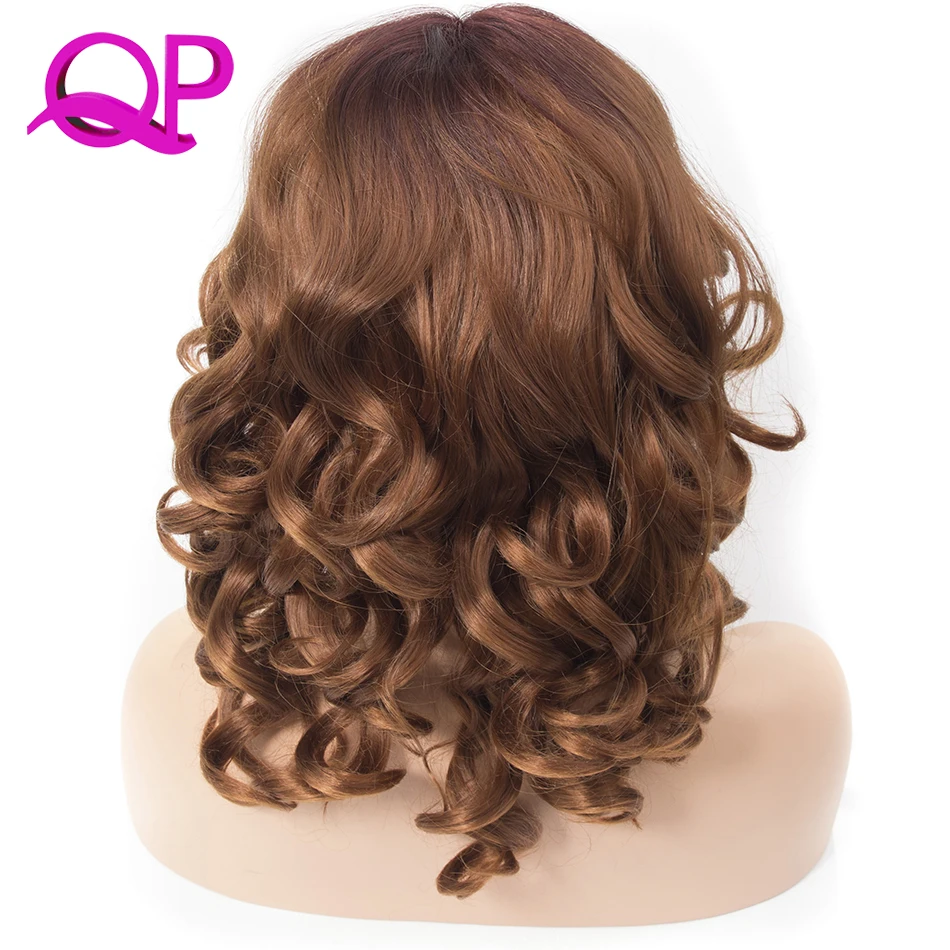 QP hair Short Bob Wigs for Women Lose Wave Synthetic Lace Front Wig L Shapped with Natural Hairline for Party/Cosplay Wig
QP hair Short Bob Wigs for Women Lose Wave Synthetic Lace Front Wig L Shapped with Natural Hairline for Party/Cosplay Wig