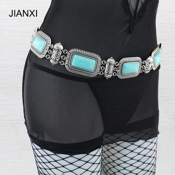 Women ImitationTurquoise Body Chain Beach Bikini Waist Harness Special Offer Long Necklace Collar Plated Body Chain Jewelry
Women ImitationTurquoise Body Chain Beach Bikini Waist Harness Special Offer Long Necklace Collar Plated Body Chain Jewelry