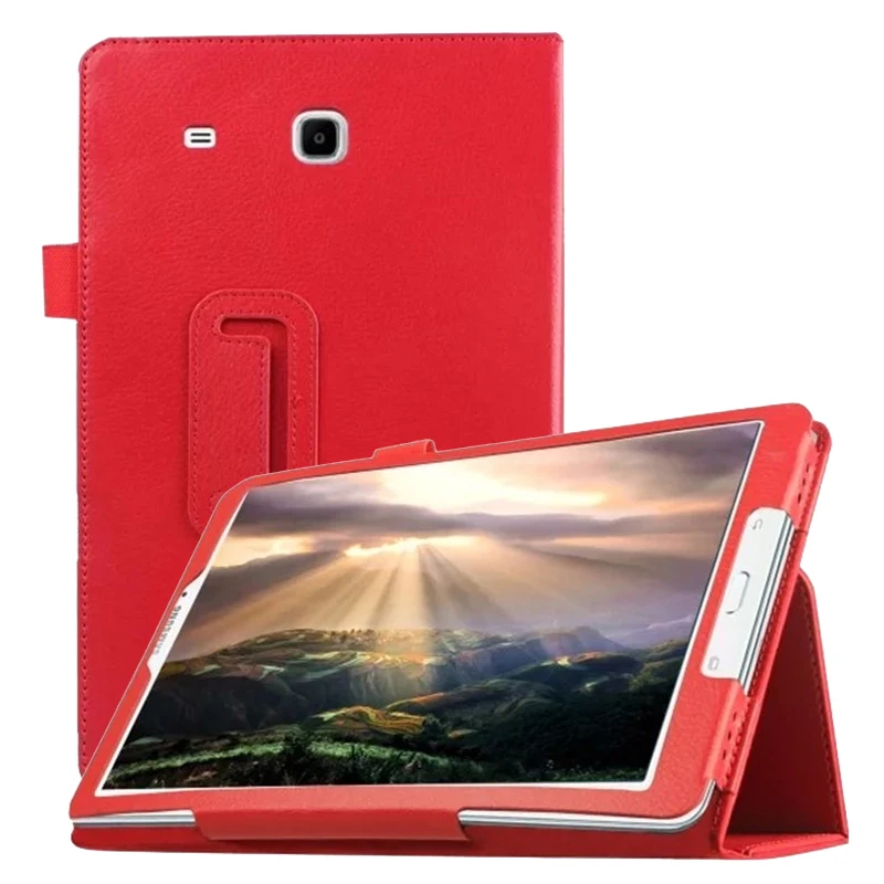 Tablet Case for Samsung Galaxy Tab E 9.6 T560 T561 Slim Folding Flip Stand Cover PU Leather Cases for Samsung Tab E T560 Funda
Tablet Case for Samsung Galaxy Tab E 9.6 T560 T561 Slim Folding Flip Stand Cover PU Leather Cases for Samsung Tab E T560 Funda
