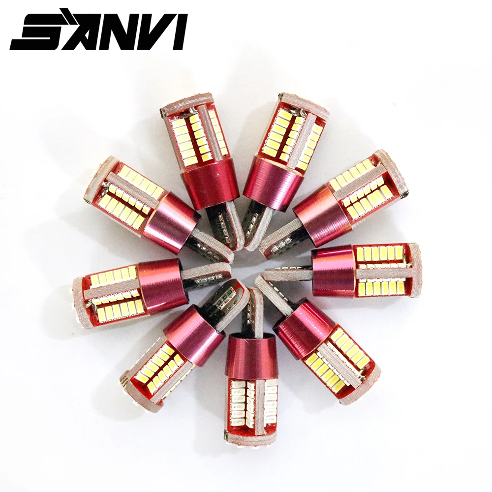 12 Pcs Sanvi T10 3014 57 SMD LED Canbus No Error Auto Room light License plate width light Internal ligth signal led light
12 Pcs Sanvi T10 3014 57 SMD LED Canbus No Error Auto Room light License plate width light Internal ligth signal led light