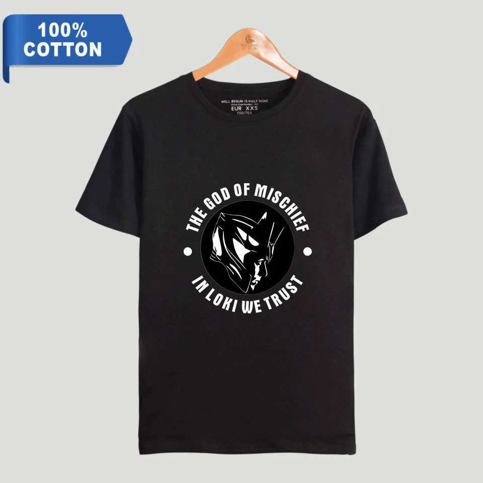 LOKI cotton tshirt men Summer Short Sleeve T-Shirt 2019 New Hot Trend 100% Cotton Harajuku T-Shirt
LOKI cotton tshirt men Summer Short Sleeve T-Shirt 2019 New Hot Trend 100% Cotton Harajuku T-Shirt