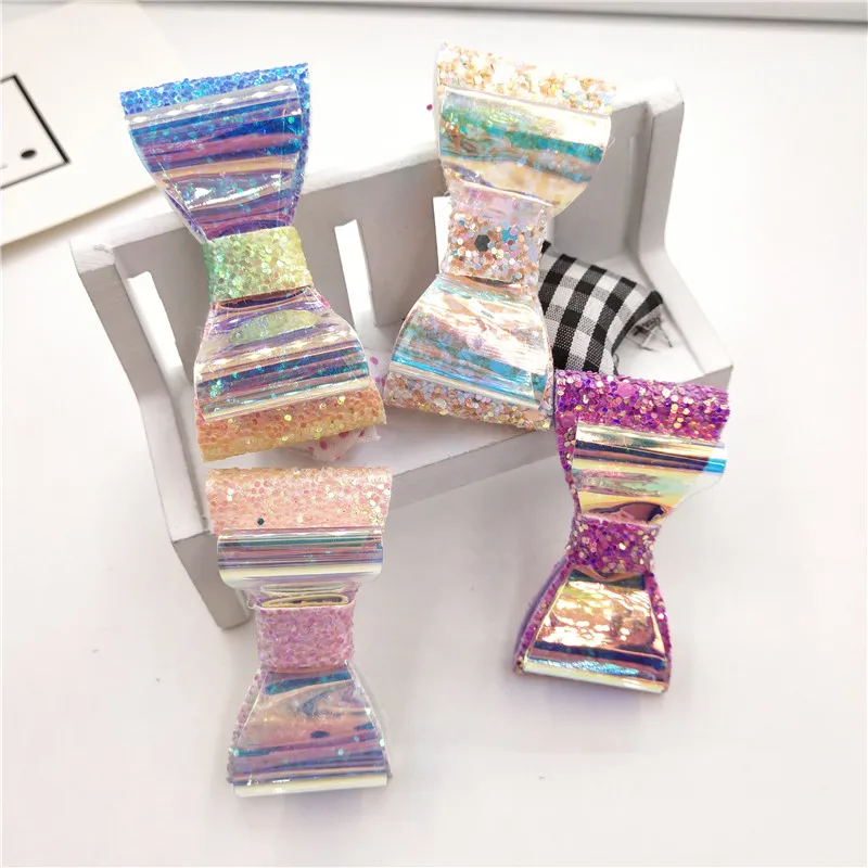 40pcs/lot 6X3CM Laser Bowknot Padded Appliques For Clothes Sewing Supplies DIY Children Headwear Accessories
40pcs/lot 6X3CM Laser Bowknot Padded Appliques For Clothes Sewing Supplies DIY Children Headwear Accessories
