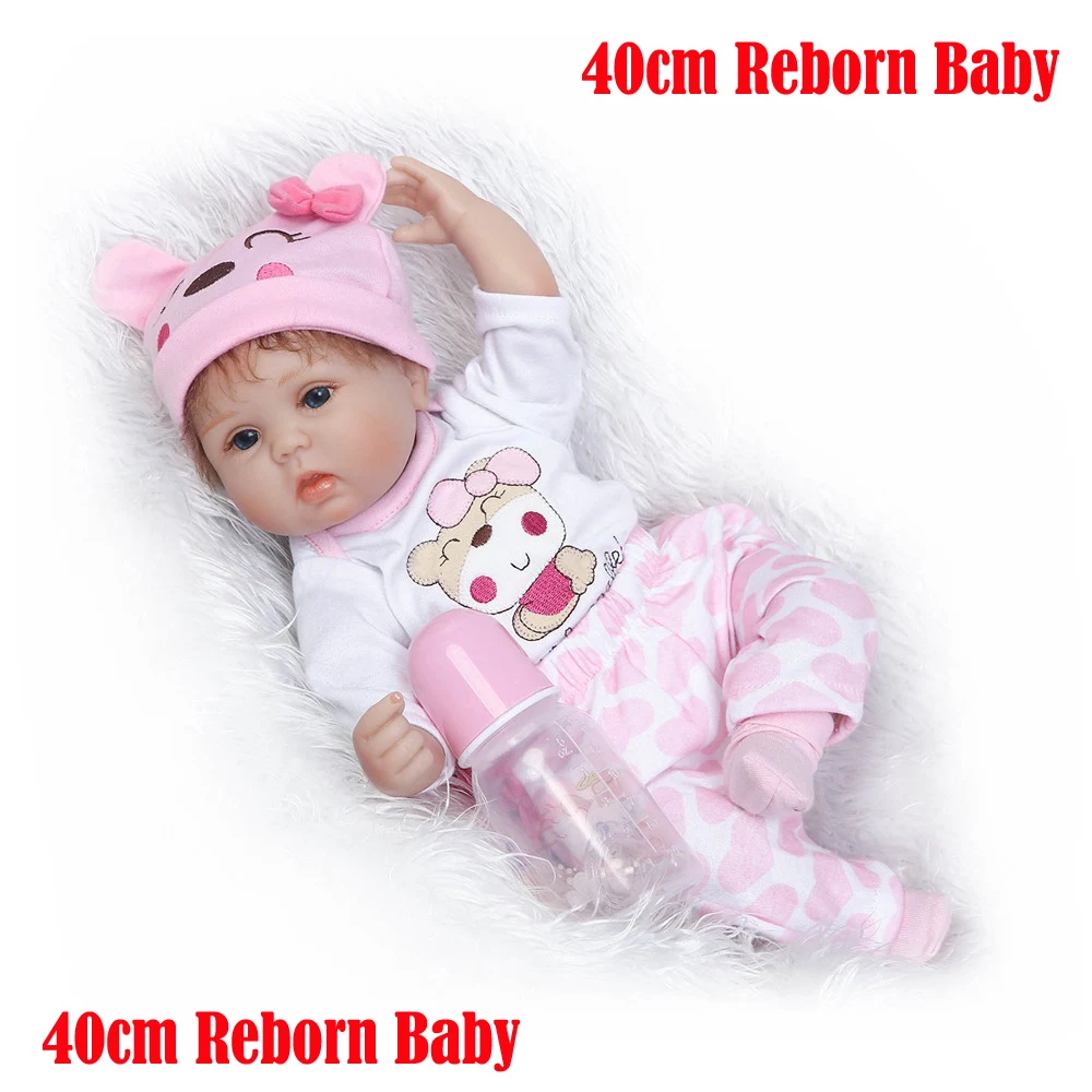 Silicone reborn babies for girl, lifelike 18" reborn baby doll real born soft dolls for child toys boneca reborn brinquedos
Silicone reborn babies for girl, lifelike 18" reborn baby doll real born soft dolls for child toys boneca reborn brinquedos