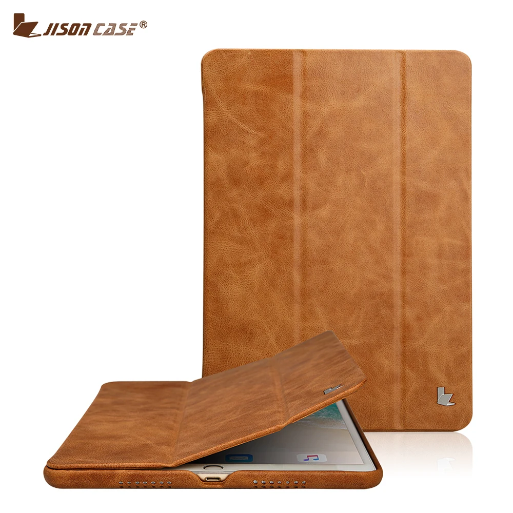 Jisoncase Genuine Leather Smart Cover for iPad Pro 10.5 2017 Case Luxury Leather Coque Tablet Case for iPad 10.5 inch Cover Capa
Jisoncase Genuine Leather Smart Cover for iPad Pro 10.5 2017 Case Luxury Leather Coque Tablet Case for iPad 10.5 inch Cover Capa