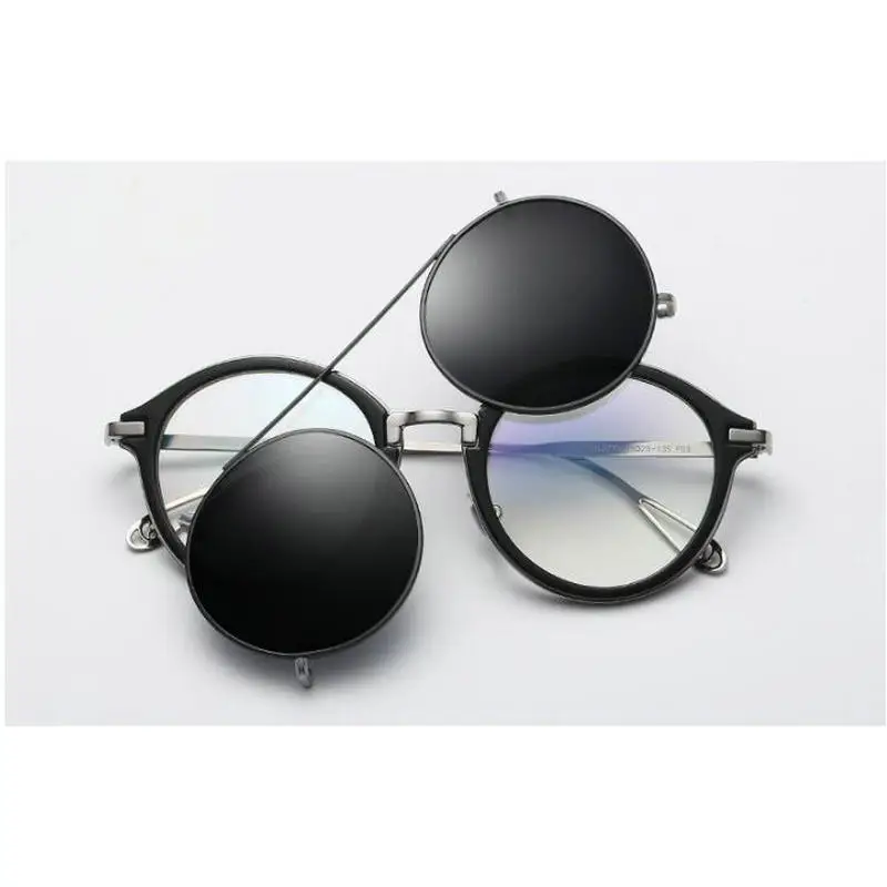 2019 Men Myopia sunglasses Clip Magnetic punk Myopia Driving Glasses Clip On Dual Purpose Driving mirror goggles With box NX
2019 Men Myopia sunglasses Clip Magnetic punk Myopia Driving Glasses Clip On Dual Purpose Driving mirror goggles With box NX