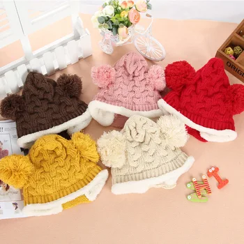 Winter Baby Hat Scarf Joint with Dog Style Crochet Knitted Caps for Infant Boys Girls Children Fashion Kids Neck Warmer
Winter Baby Hat Scarf Joint with Dog Style Crochet Knitted Caps for Infant Boys Girls Children Fashion Kids Neck Warmer