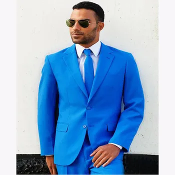 2017 Fashion Blue Groom mens suit Tuxedo Two Button Notch Lapel Male men Wedding Party Suits Blazer For Men Wear (Jackets+Pants)
2017 Fashion Blue Groom mens suit Tuxedo Two Button Notch Lapel Male men Wedding Party Suits Blazer For Men Wear (Jackets+Pants)