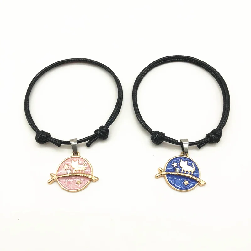 2018 fashion woman bracelets vintage black rope adjustable chain pair couple bracelet jewelry friendship bracelets gift
2018 fashion woman bracelets vintage black rope adjustable chain pair couple bracelet jewelry friendship bracelets gift